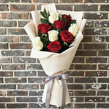 Букет цветов из:  Розы в Оловянной