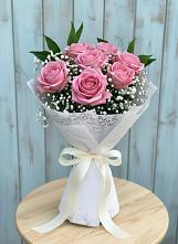 Букет цветов из:  Розы #REPLACE_PRED# Оловянной