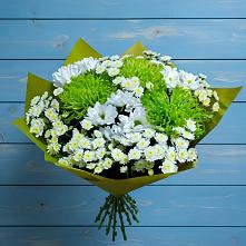 Букет цветов из:  Хризантемы в Оловянной