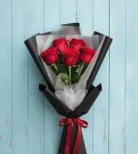 Букет цветов из:  Розы в Оловянной