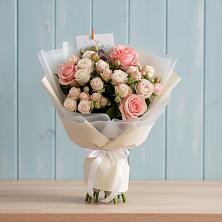 Букет цветов из:  Розы в Оловянной