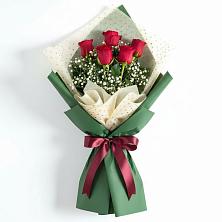 Букет цветов из:  Розы в Оловянной