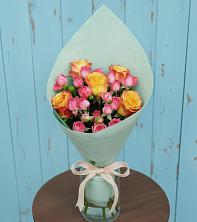 Букет цветов из:  Розы в Оловянной