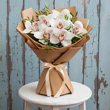 Букет цветов из:  Орхидеи и Розы в Оловянной